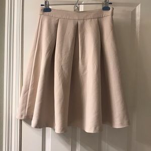 Blush Midi Circle Skirt